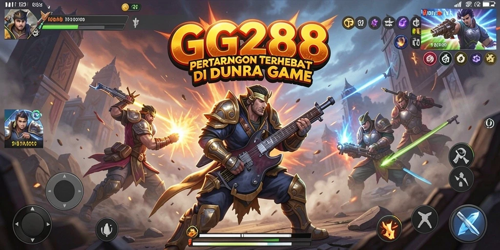 Screenshot GG288 yang menampilkan pertarungan aksi mendebarkan.