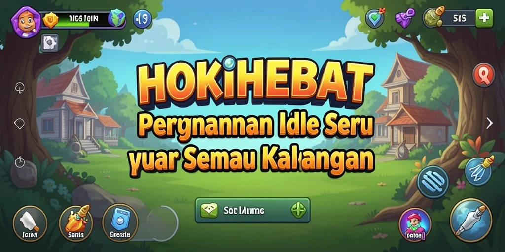 Tampilan gameplay HOKIHEBAT yang menarik dan penuh warna.