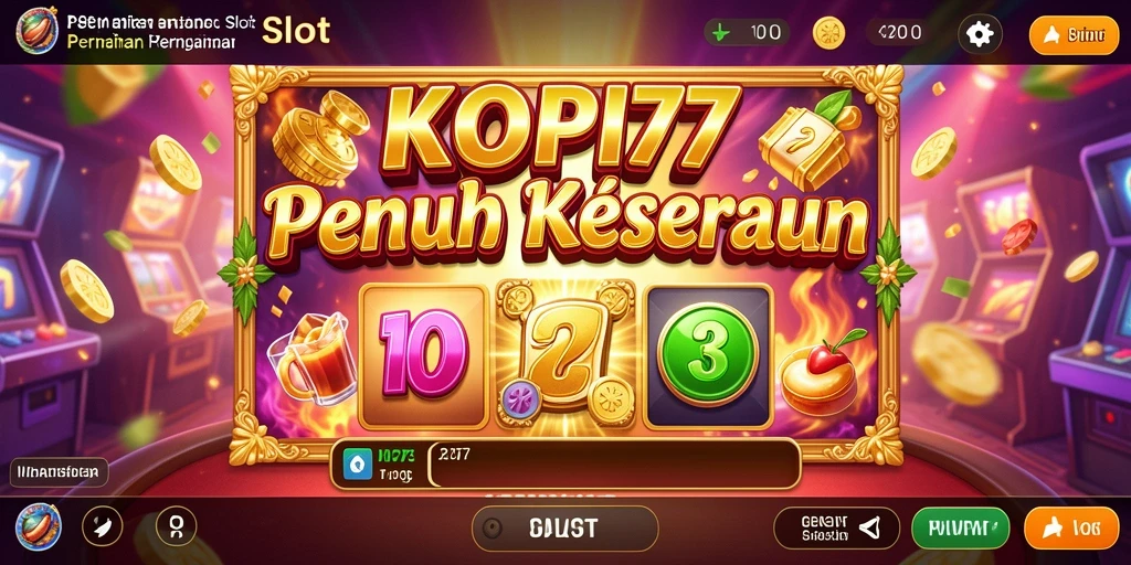 Gameplay seru KOPI77 dengan grafik slot yang memukau.