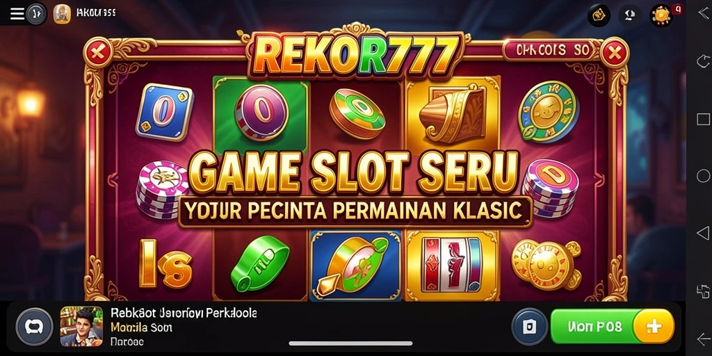 Screenshot gameplay menampilkan keseruan permainan Slot di REKOR777.