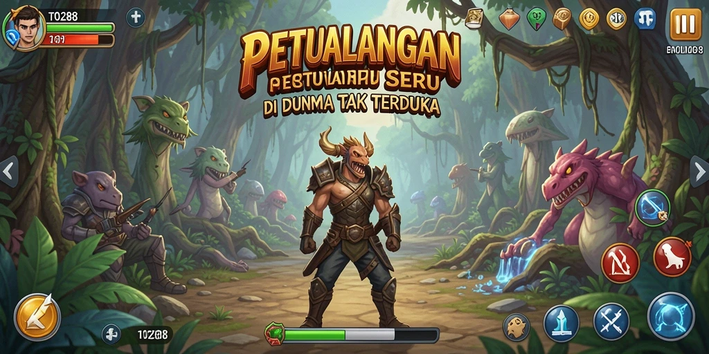 Screenshot gameplay TO288 menampilkan petualangan yang menegangkan dan menarik.